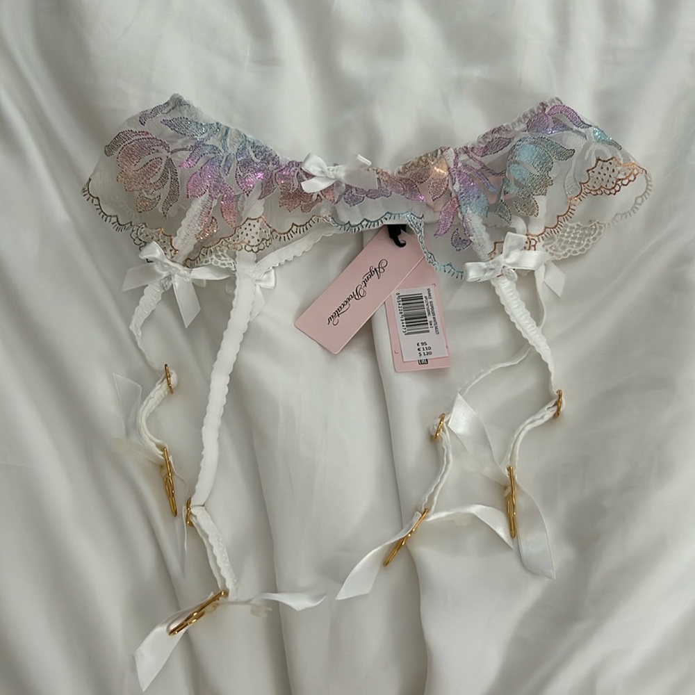 Agent Provocateur sparkle suspender